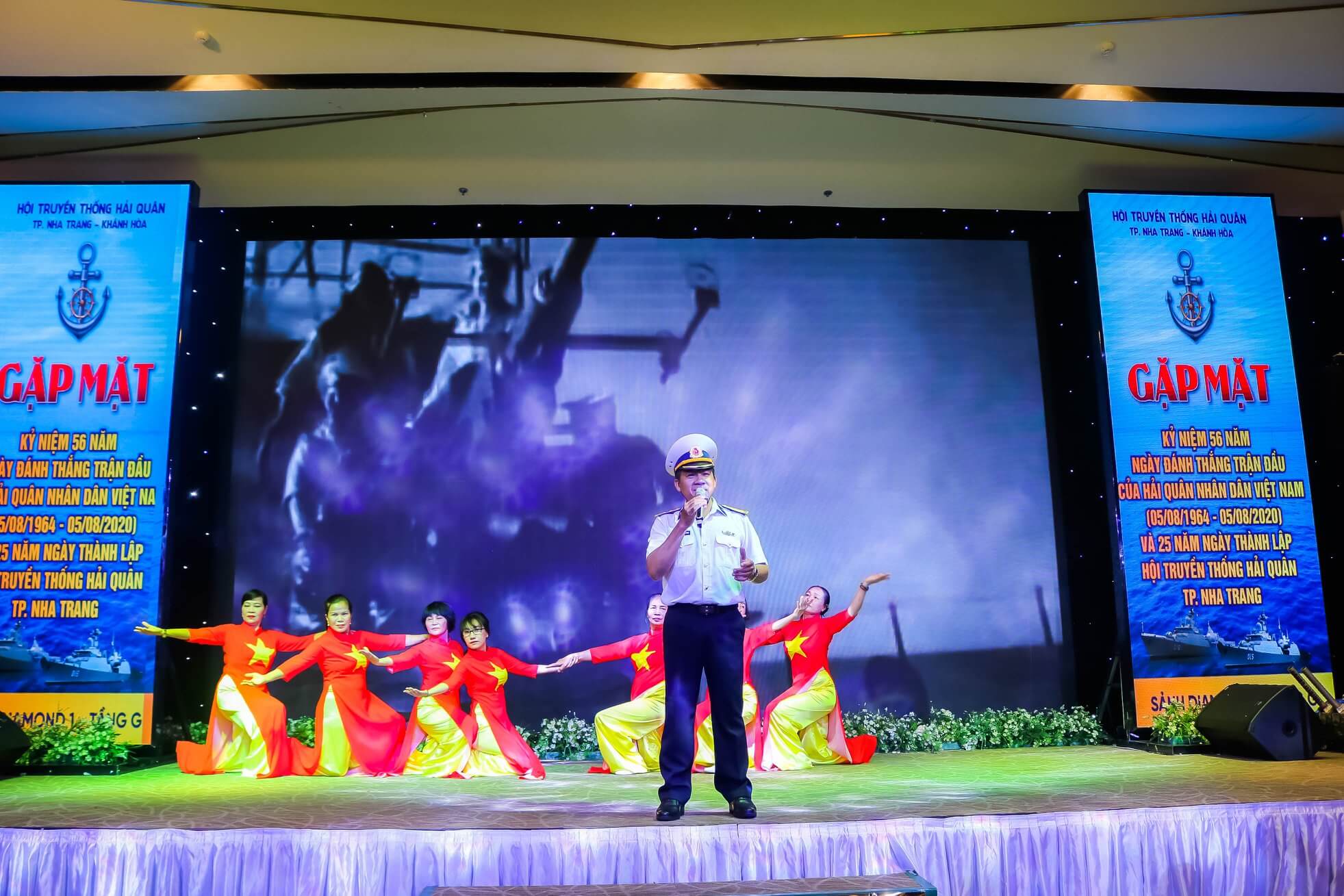 hội nghị diễn ra tại sảnh Diamond khách sạn Quinter Central Nha Trang